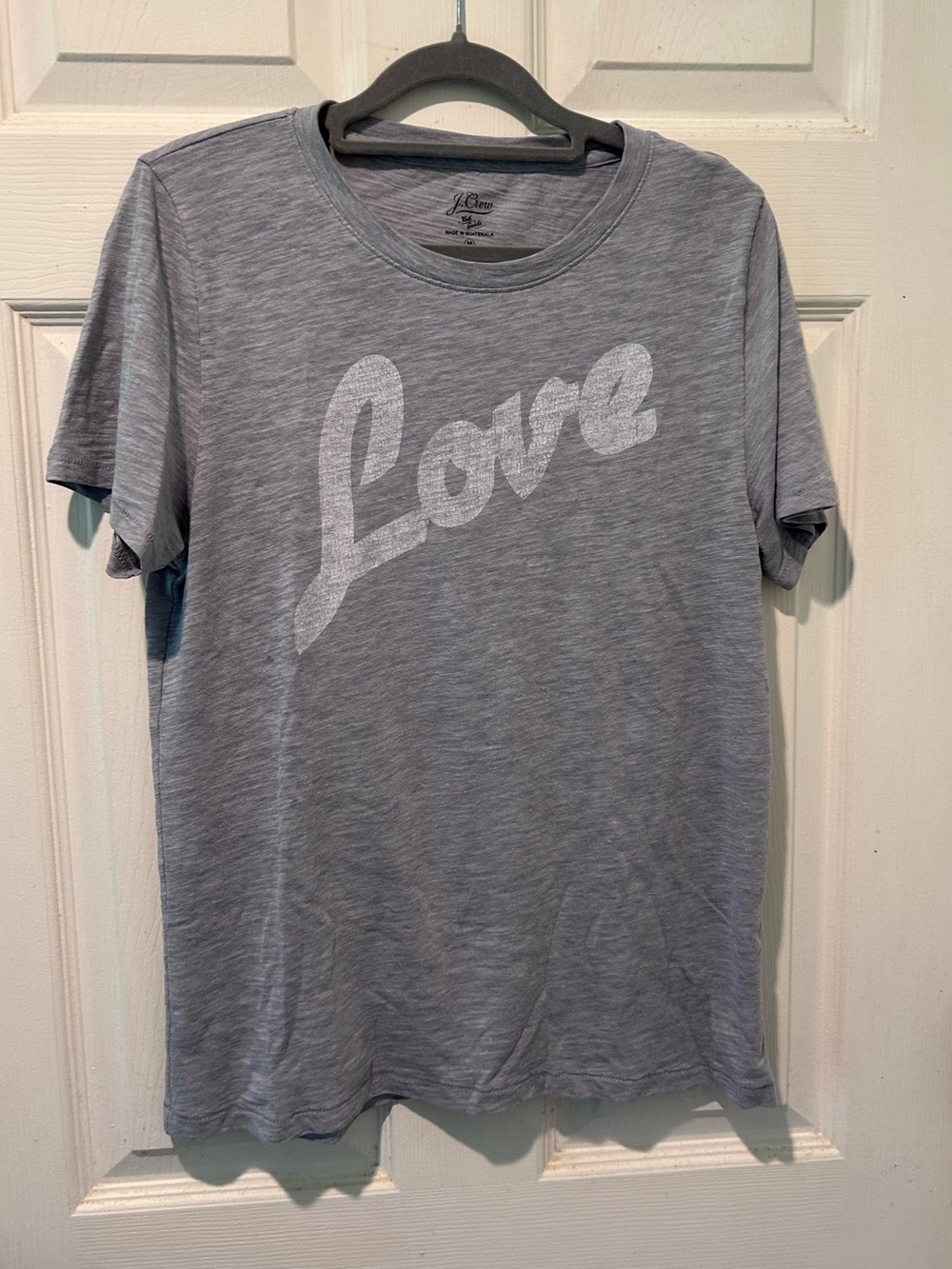 J.Crew LOVE graphic t-shirt MD